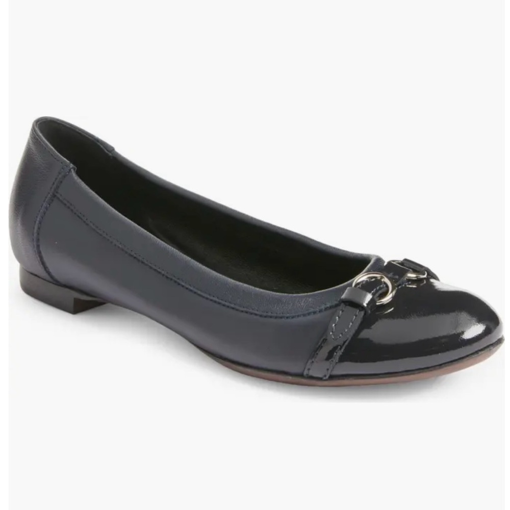 New AGL Monika Cap Toe Ballet Flat size 5